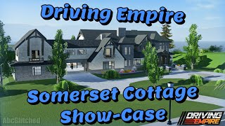 Driving Empire  Somerset Cottage ShowCase  Roblox [upl. by Retsek]