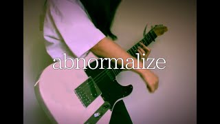 abnormalize 凛として時雨 ギターcover [upl. by Apgar418]