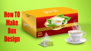 How To Make TEA BOX Design  Tutorial in Adobe Illustrator  CC 2020  World Design Master [upl. by Franzen643]