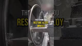 Restore Alloys with Diamond Cut Wheel Machine satisfying wheels cars jdm short youtubeshorts [upl. by Nyrol446]