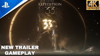 Clair Obscur Expedition 33 New Trailer Gameplay  Esse Jogo tá Incrível 4k60 [upl. by Ahsoem]