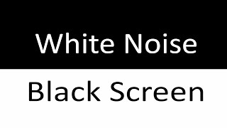 12 Hours White Noise  Black Screen  No Ads  Relaxing Ambient Noise for Deep Rest and Focus [upl. by Aicilif312]