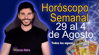 🤩 Horóscopo semanal 29 al 4 de agosto 🤩 todos los signos [upl. by Sivrad]