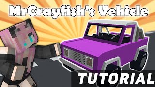 MrCrayfishs Vehicle Part 1 Tutorial  Guide 1122 1164 minecraft java edition [upl. by Alik]