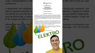 Neoenergia Elektro anuncia pagamento de JCP Neoenergia Elektro EKTR3 EKTR4 Dividendos JCP [upl. by Soo]