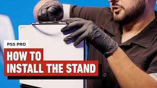 How to Install the PS5 Pro Vertical Stand [upl. by Liakim]