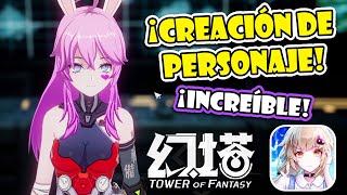 ¡SISTEMA de quotCREACIÓN y EDICIÓNquot de PERSONAJES 🌟 TOWER OF FANTASY GAMEPLAY [upl. by Johppa]