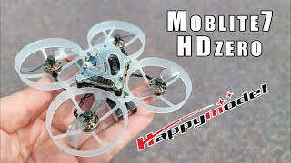 Happymodel Moblite7 HDZERO w1002 Motors 😁 [upl. by Bevus]