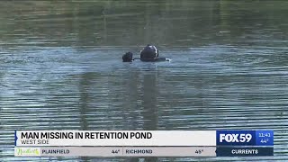 IMPD searching for missing man on west side of Indianapolis Divers deployed at nearby pond [upl. by Tonry341]