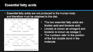 B44 Compare the structures of the two essential fatty acids [upl. by Ramej739]