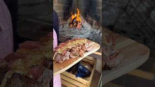 Grillade de bœuf au feu de bois sublimé au flambadou 🔥 [upl. by Nipsirc386]