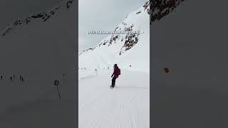 POV SNOWBOARDEN IN SÖLDEN PISTE 38 [upl. by Udella295]