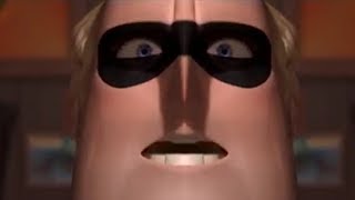 The Incredibles Teaser Trailer but while Mr Incredible is trying to put on his belt he becomes long [upl. by Hutchinson]