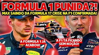 MAX VERSTAPPEN CONFIRMA SAIDA DA FORMULA 1 CONTRATO NA ASTON MARTIN  COLAPSO DA FIA  RED BULL [upl. by Previdi]