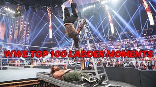 WWE TOP 100 LADDER MOMENTS [upl. by Remy]