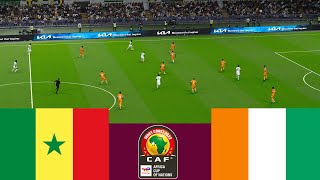 Senegal vs Cote dIvore Penalty Highlights  Video game simulation PES 2021 [upl. by Fuchs]