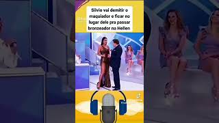 programa silviosantos 🖤🤍 Silvio Santos com ciúmes de Ellemganzarolle [upl. by Wheaton]