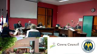 Cowra Council  Ordinary Council Meeting  28102024 [upl. by Halland]