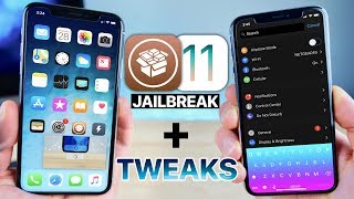 iOS 11 Jailbreak  10 Coolest Tweaks To Install [upl. by Valerlan]