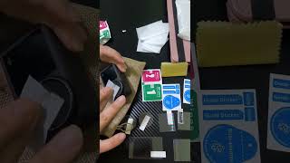 Unboxing Tempered glass protector for DJI Osmo Action 3 and how I installed them ❤️ [upl. by Auqenaj]