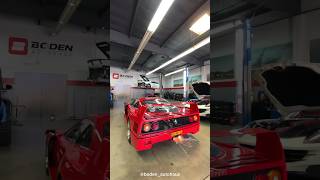 Listen to this Ferrari F40 with Boden Titianum Exhaust💥 shorts exhaust bodenautohaus ferrarif40 [upl. by Allehcim]