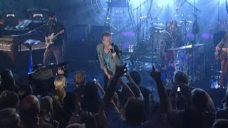 Coldplay  Viva La Vida Live on Letterman [upl. by Nitsur]