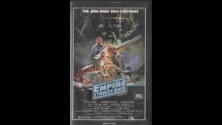 Closing To The Empire Strikes Back 1984 VHS Australia Part 2 [upl. by Ydnar]