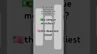 🇧🇷o sangue mortífero  🇱🇷the deadliest blood [upl. by Enytsirk]