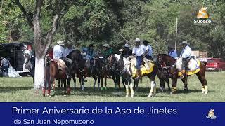 Primer Aniversario de la Aso de Jinetes de San Juan Nepomuceno [upl. by Ahtoelc]