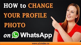 How to Change Profile Photo on WhatsApp Android [upl. by Kcir]