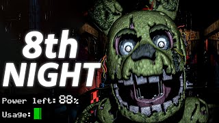 FNAF 1 HAS A SECRET 8TH NIGHT [upl. by Ladnar]