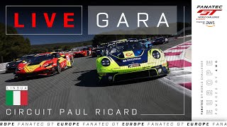 LIVE  Gara  Circuit Paul Ricard  2024 Fanatec GT Europe Italian [upl. by Ollopa677]