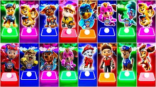 PAW Patrol The Mighty Movie Who is best  Tiles Hop EDM Rush [upl. by Aicella]