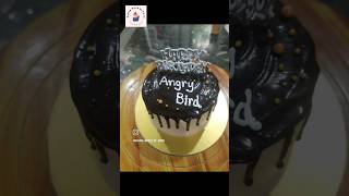 Chocolate cake cakedecorating idea  Easy design Cake tutorial  birthday cake youtubeshorts 🎂🍫 [upl. by Merce]