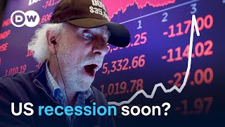 Analyzing the US Recession Fears  DW News [upl. by Andreana]