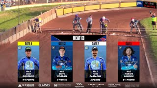 Heat 13  Poole vs Edinburgh  Championship  POOLE PIRATES SPEEDWAY 2023 [upl. by Ahasuerus187]