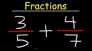 Fractions Basic Introduction  Adding Subtracting Multiplying amp Dividing Fractions [upl. by Nugesulo273]