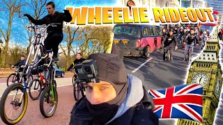 Riding The Worlds TALLEST Bike Through London [upl. by Charil]