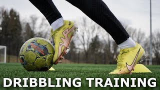 Improve Your Close Control Dribbling  Full Individual Dribbling Training Session [upl. by Bear]