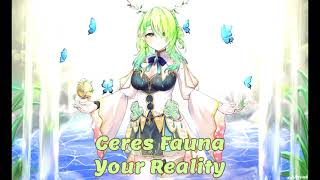 Your Reality Ceres Fauna Karaoke Cover Clean Audio Edit [upl. by Care]