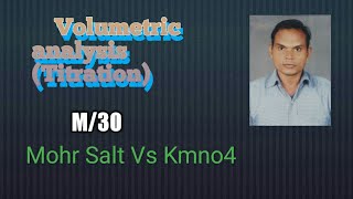 ExperimentTitrationm30 mohr Salt Vs kmno4 for IITNEET12thclass [upl. by Klein]