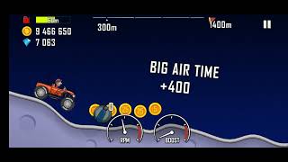 Hill Climb Racingmoon stages15type🏍️vehicles by People Gaming Martcompleting of 10millioncoins [upl. by Nivek]