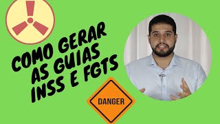 Como gerar as guias da folha de pagamento INSS e FGTS [upl. by Kawasaki]