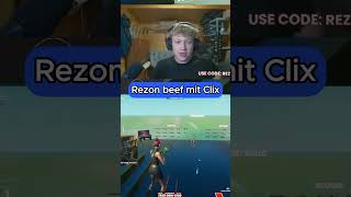 Clix beeft sich mit Rezon twitch foryou fortnite rezonclix fürdich [upl. by Surtemed]