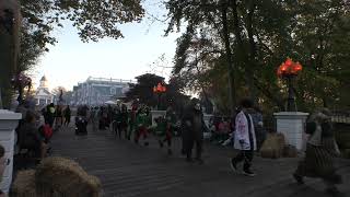 The Procession Parade  Fright Fest Six Flags America 10272024 [upl. by Nagah357]