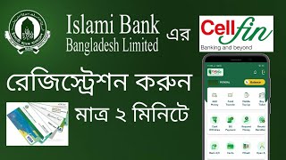 How to Register Cellfin in IBBL Bank Account [upl. by Nowed366]