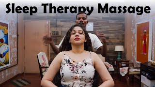 Typical Indian Style Head Massage and Neck Cracking  Indian Massage [upl. by Ycart]