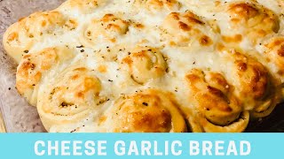 Easy and delicious cheese butter garlic roll  Mozzarella cheese Butter garlic rolls recipe [upl. by Lexie]