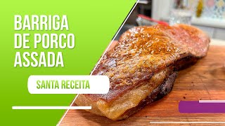 Aprenda a preparar a melhor barriga de porco assada com o chef Léo Roncon [upl. by Egap989]