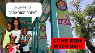 Skyride to Paradise Point in St Thomas WORTH IT or Not Disney Cruise Fantasy [upl. by Nonna]